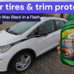 Turtle Wax Black in a Flash review – experience on winter tires