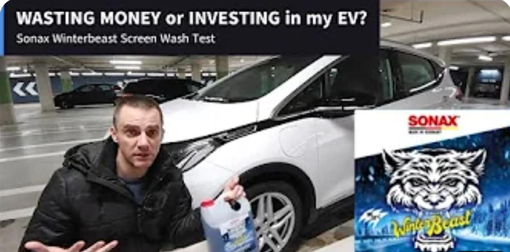 Sonax Winterbeast review - expensive screen wash for my EV?