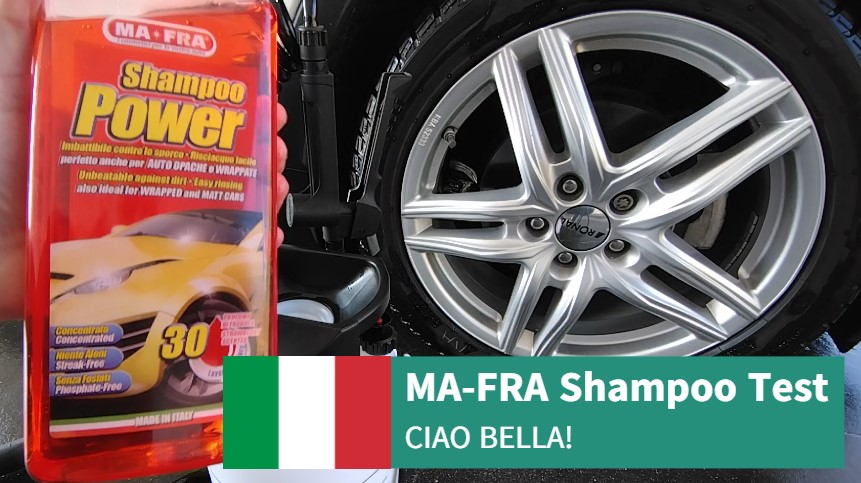 Dreaming of summer in Italy with MaFra car shampoo
