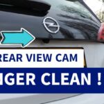 Rear view cam car cleaning tip – Longer Clean & Block dirt