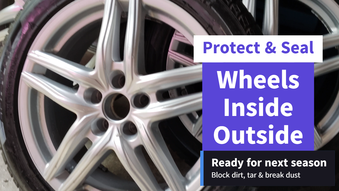 How to protect & seal alloy wheels for the next season