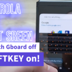 So verwenden Sie SWIFTKEY statt Gboard auf dem externen Motorola RAZR Bildschirm