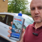 Waxing my white car with Sonax Xtreme Brilliant Wax 1 Hybrid NPT