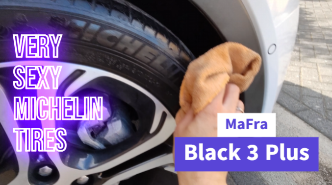 Michelin Primacy banden behandelen met MaFra Black 3 Plus