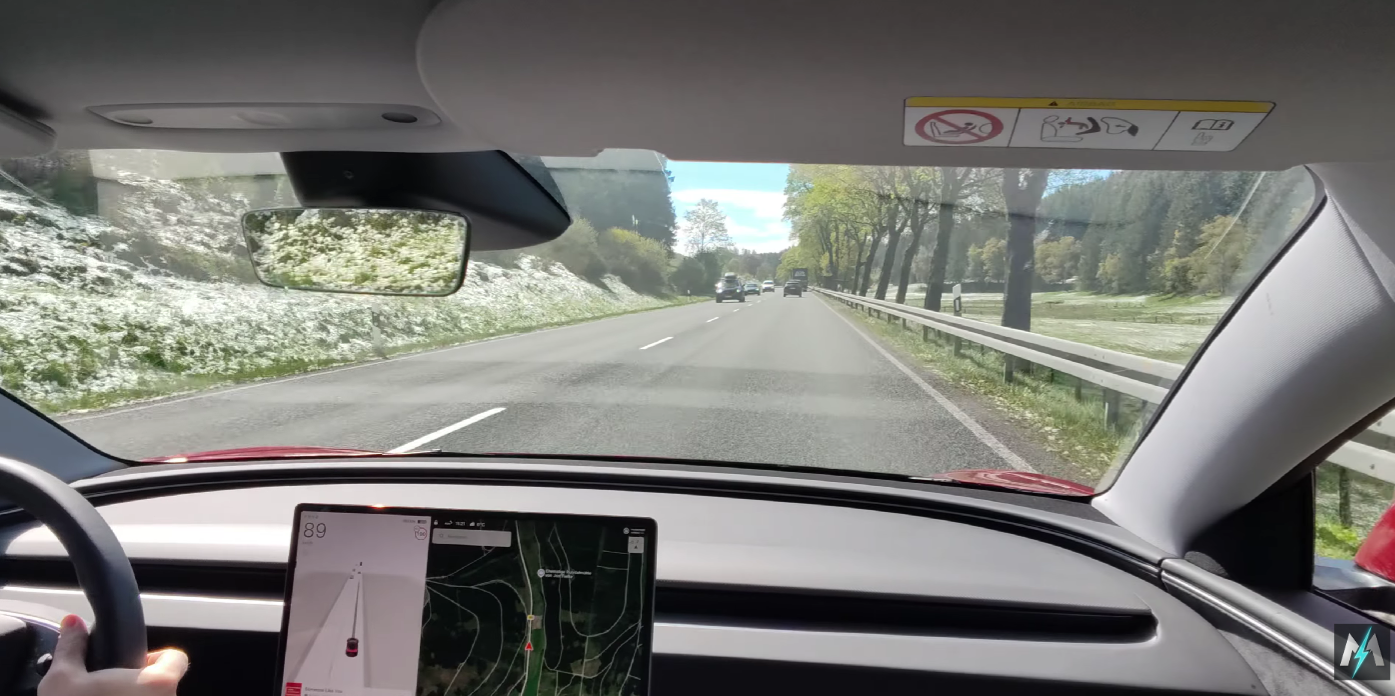 Tesla Model 3 Performance sport mode suspension drive