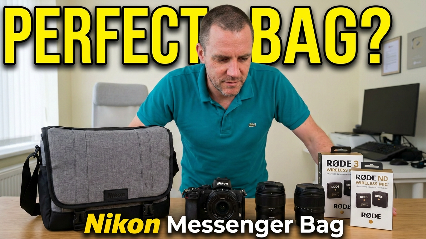 I tested the official Nikon Messenger Camera bag (review)