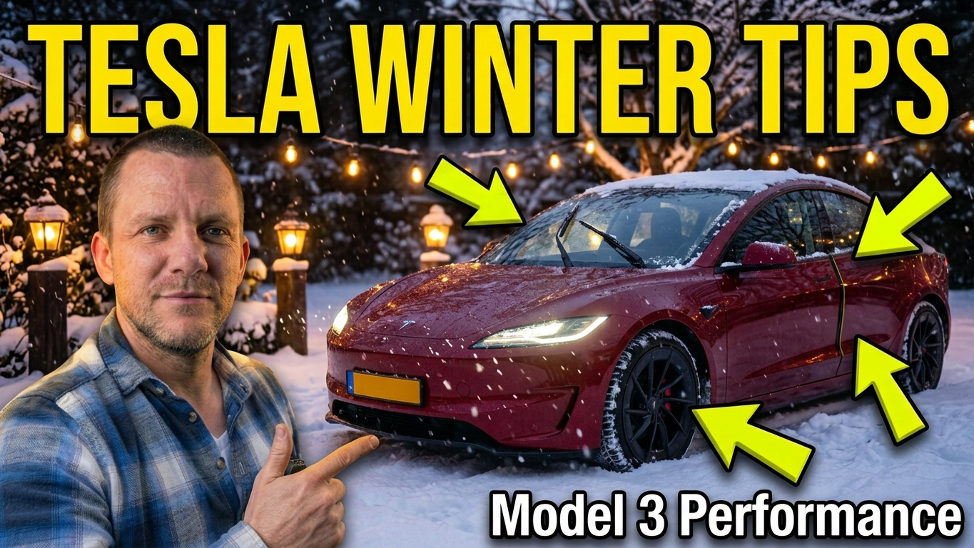 How to prepare your Tesla for the winter