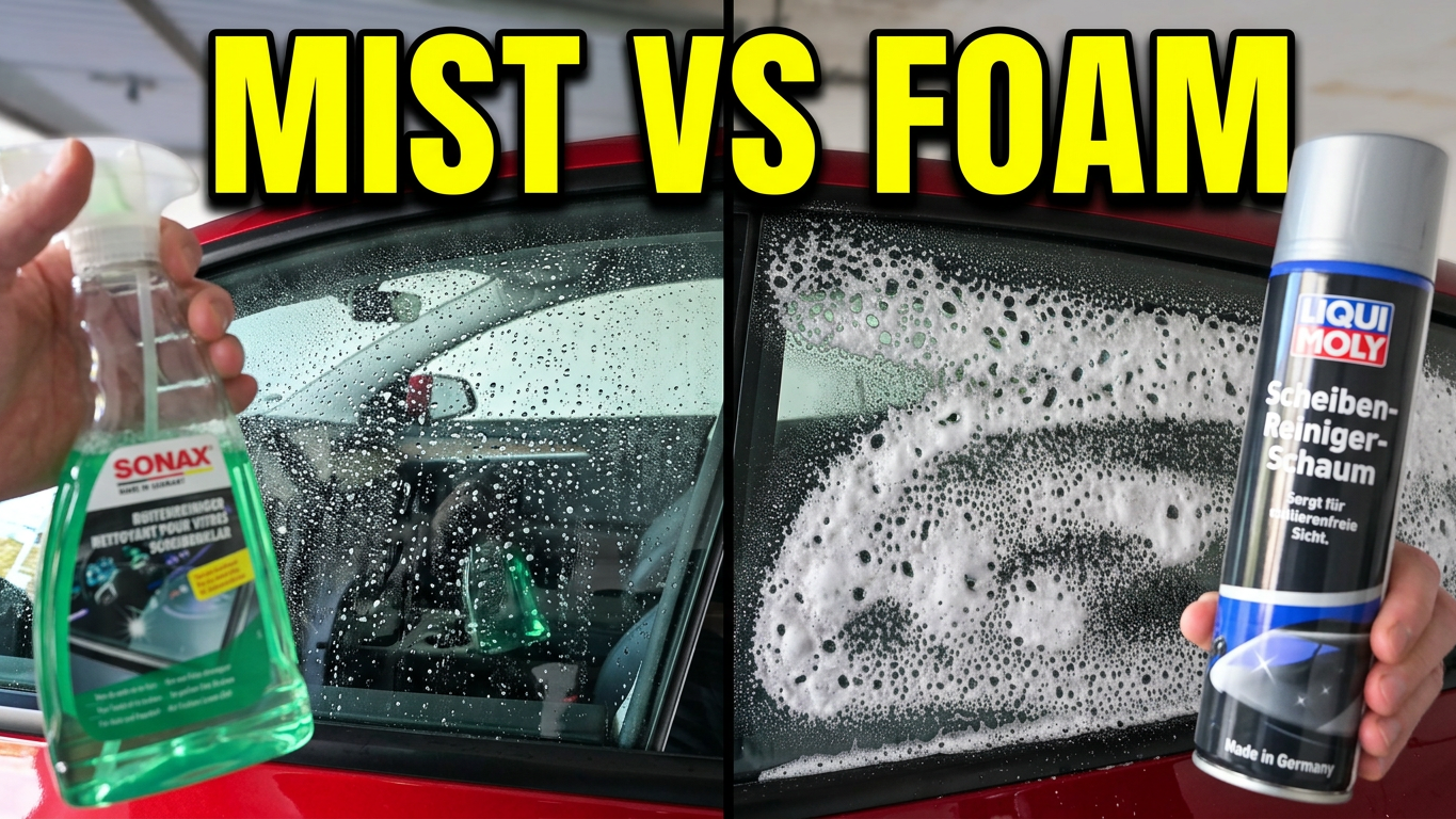 Testing Sonax & Liqui Moly glass cleaners on my car